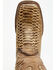 Image #6 - Dan Post Women's 12" Faux Python Western Boots - Broad Square Toe, Honey, hi-res