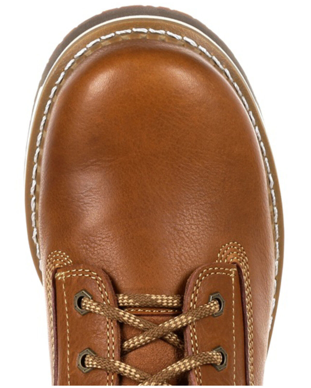 Image #6 - Georgia Boot Men's AMP LT Wedge Work Boots - Soft Toe, Brown, hi-res