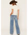 Image #3 - Ariat Women's Vilma Medium Wash Revel High Rise Wide Leg Ultrastretch Denim Jeans, Medium Wash, hi-res