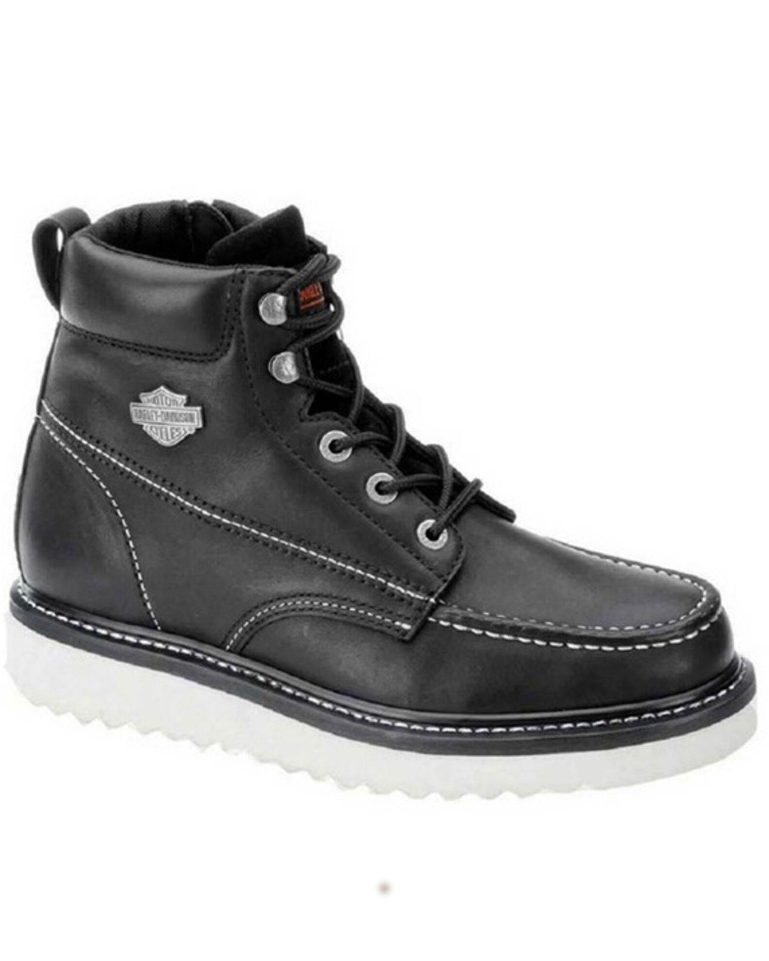 Harley Davidson Men s Beau Lace Up Boots Moc Toe Country Outfitter