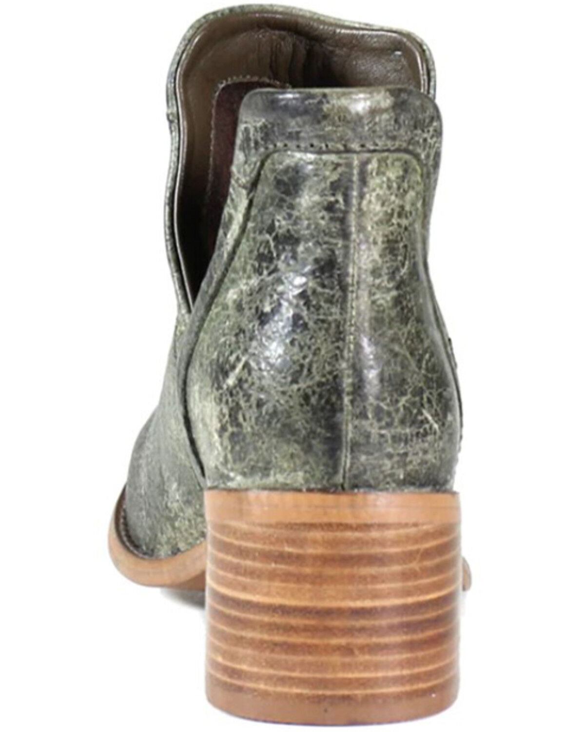 Image #4 - Diba True Women's Work Nerd Booties - Round Toe, Olive, hi-res