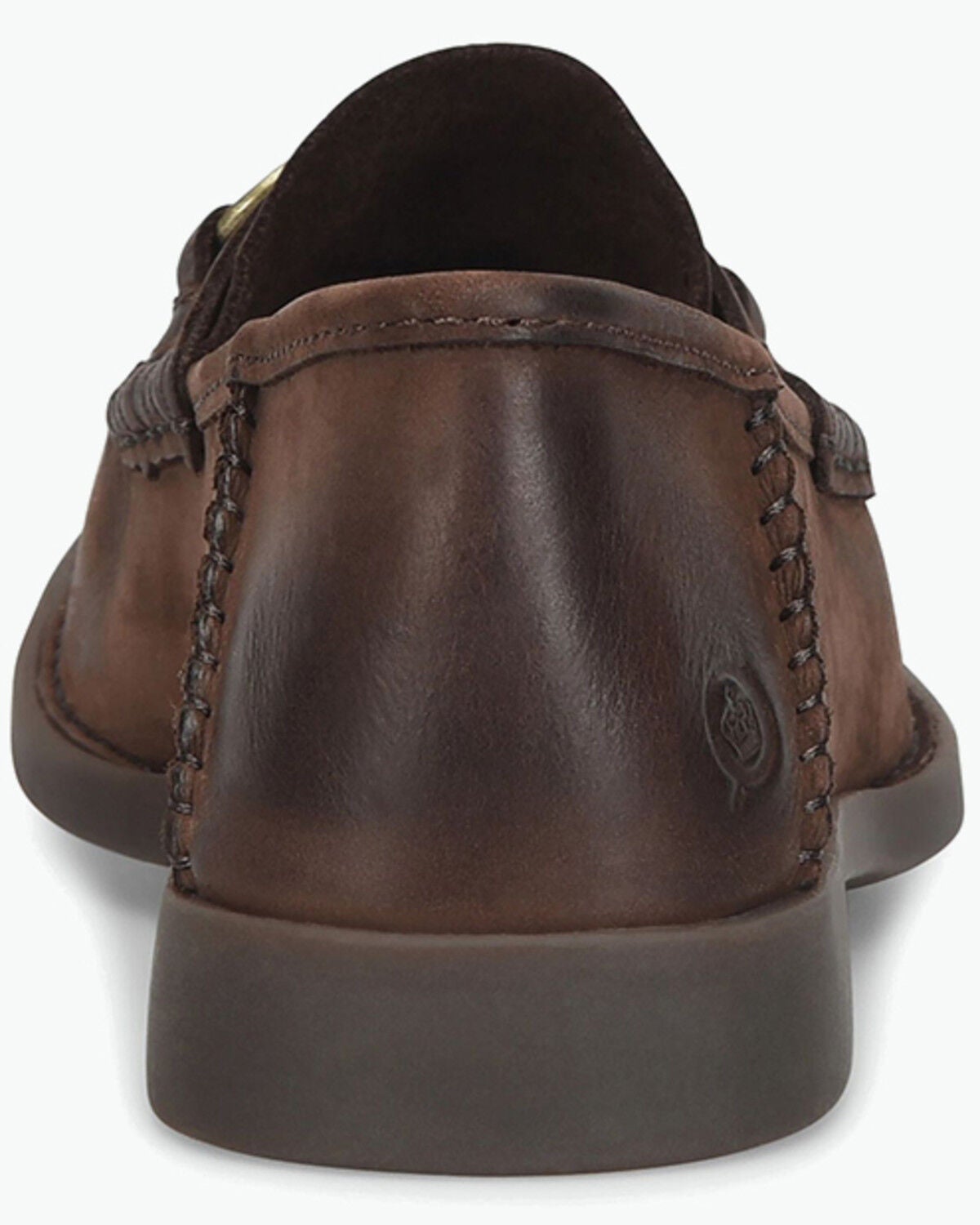 Image #5 - Born Women's Margo Loafers - Moc Toe, Dark Brown, hi-res