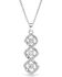 Montana Silversmiths Women's Lassoed Starlight Necklace, Silver, hi-res