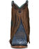 Image #3 - Corral Women's Denim Overlay Fringe Ankle Booties - Snip Toe, Brown, hi-res