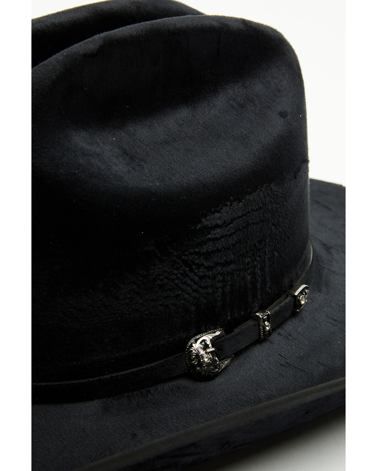 Image #2 - Shyanne Women's Velvet Touch Velvet Cowboy Hat, Black, hi-res