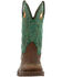 Image #4 - Rocky Women's Legacy 32 Western Boots - Square Toe, Green/brown, hi-res