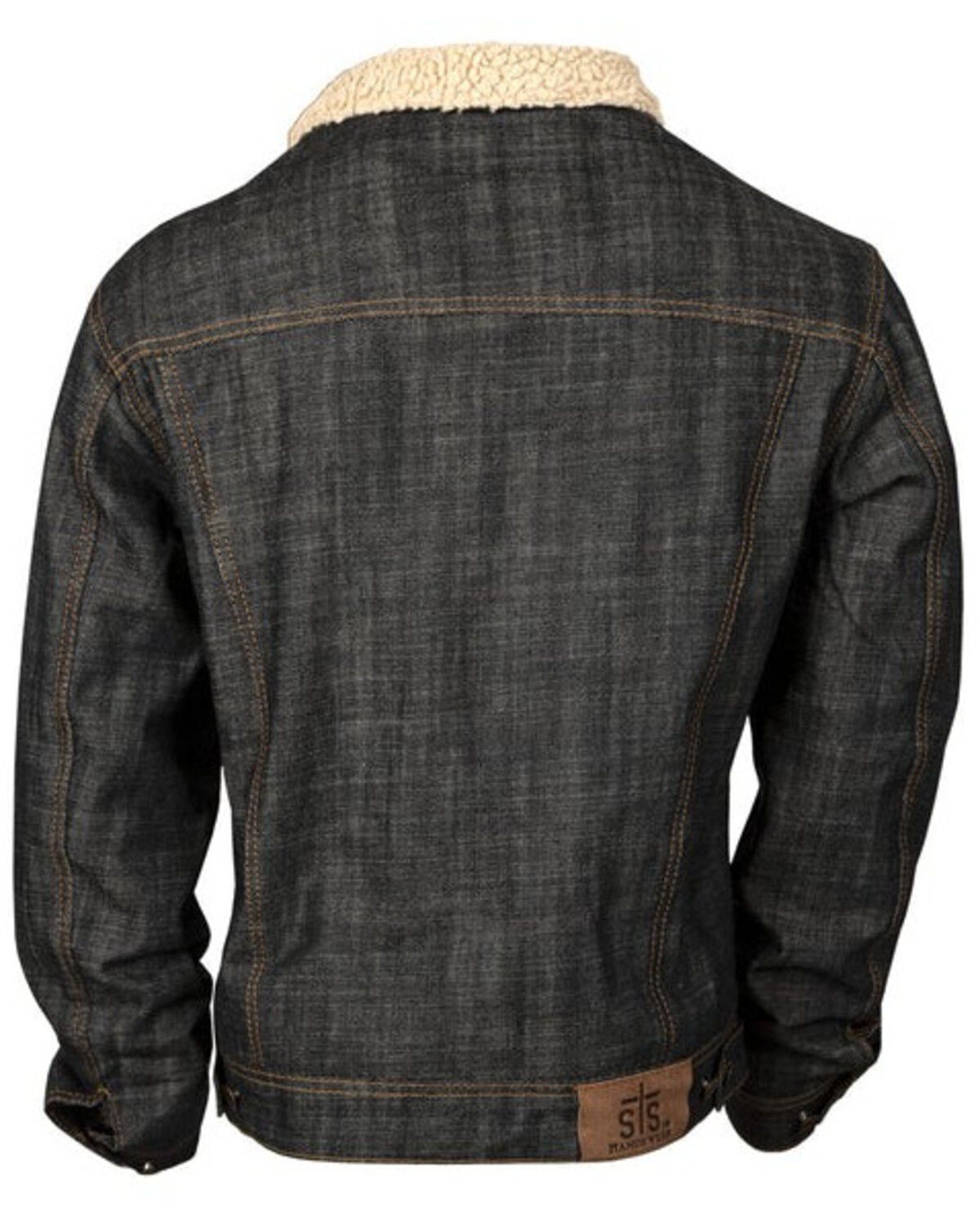 STS Ranchwear By Carroll Men's Riggins Classic Denim Jacket - Big,