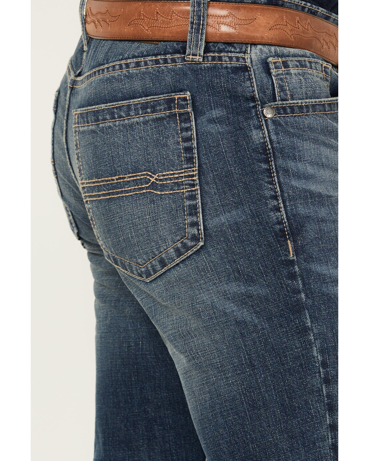 Image #4 - Cody James Men's Jackson Slim Straight Rigid Denim Jeans, Medium Wash, hi-res