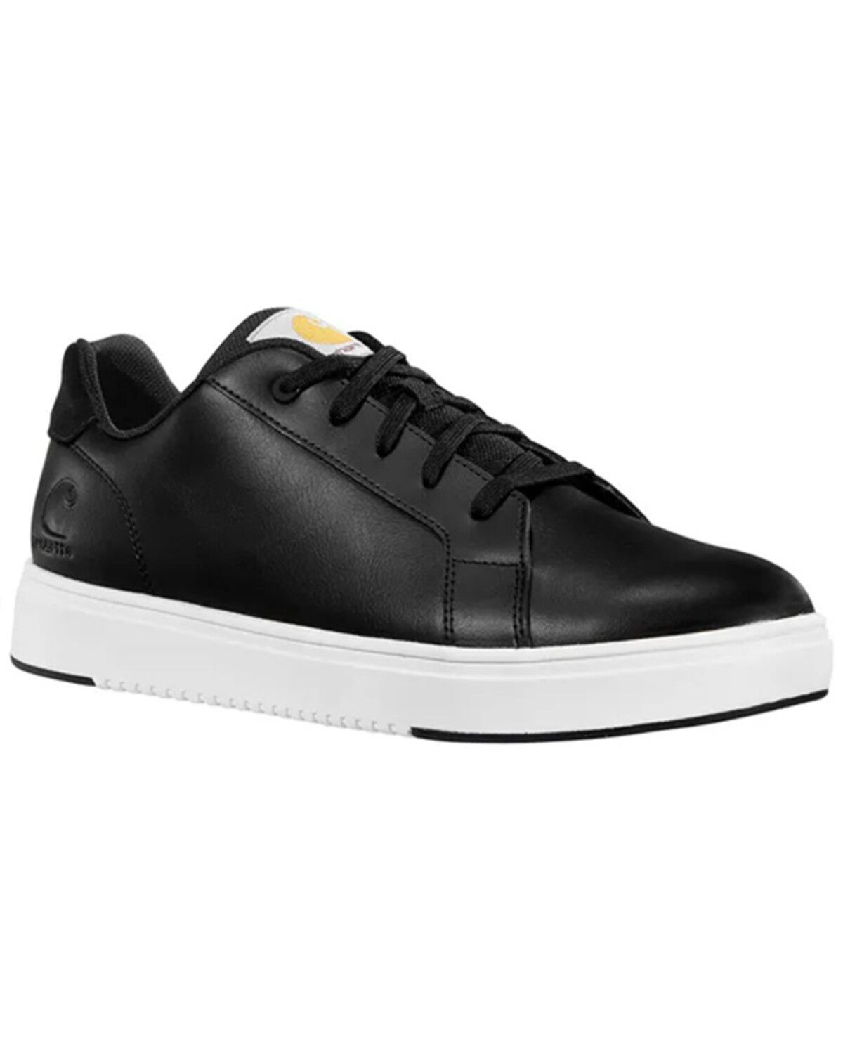Image #1 - Carhartt Women's Detroit Leather Sneakers - Soft Toe, Black, hi-res
