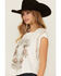 Image #2 - Originality Women's Rock & Roll Muscle Tank, White, hi-res