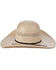 Image #2 - Rodeo King Fort Worth 25X Straw Cowboy Hat, Brown, hi-res