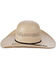 Image #2 - Rodeo King Fort Worth 25X Straw Cowboy Hat , Brown, hi-res