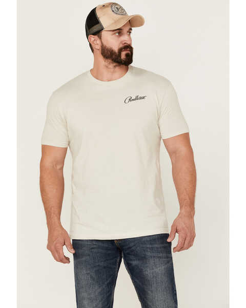 Pendleton Men's Los Lunas Southwestern Graphic Short Sleeve T-Shirt , Sand, hi-res