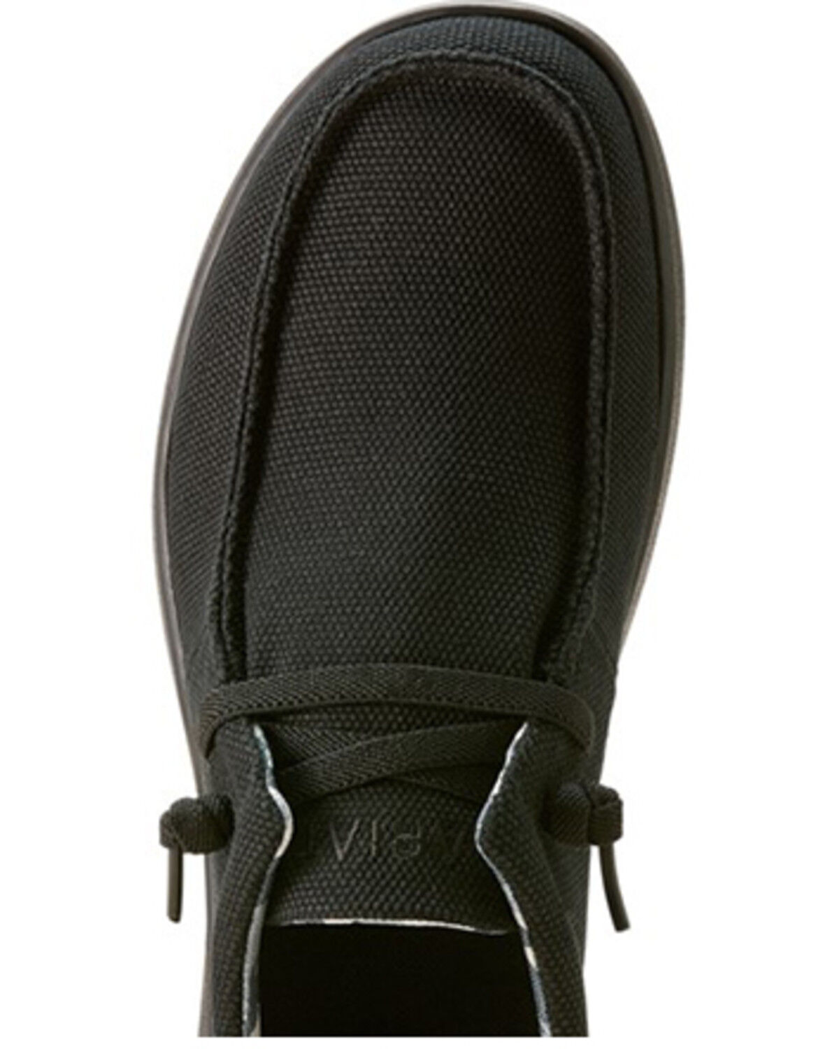 Image #4 - Ariat Men's Hilo Solid Casual Shoes - Moc Toe, Black, hi-res