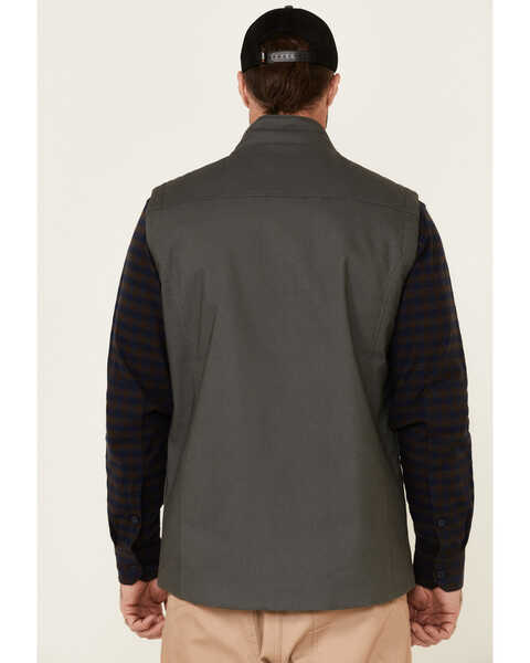 Image #5 - Hawx Men's Dark Gray Tejon Insulated Stretch Zip-Front Work Vest , Dark Grey, hi-res