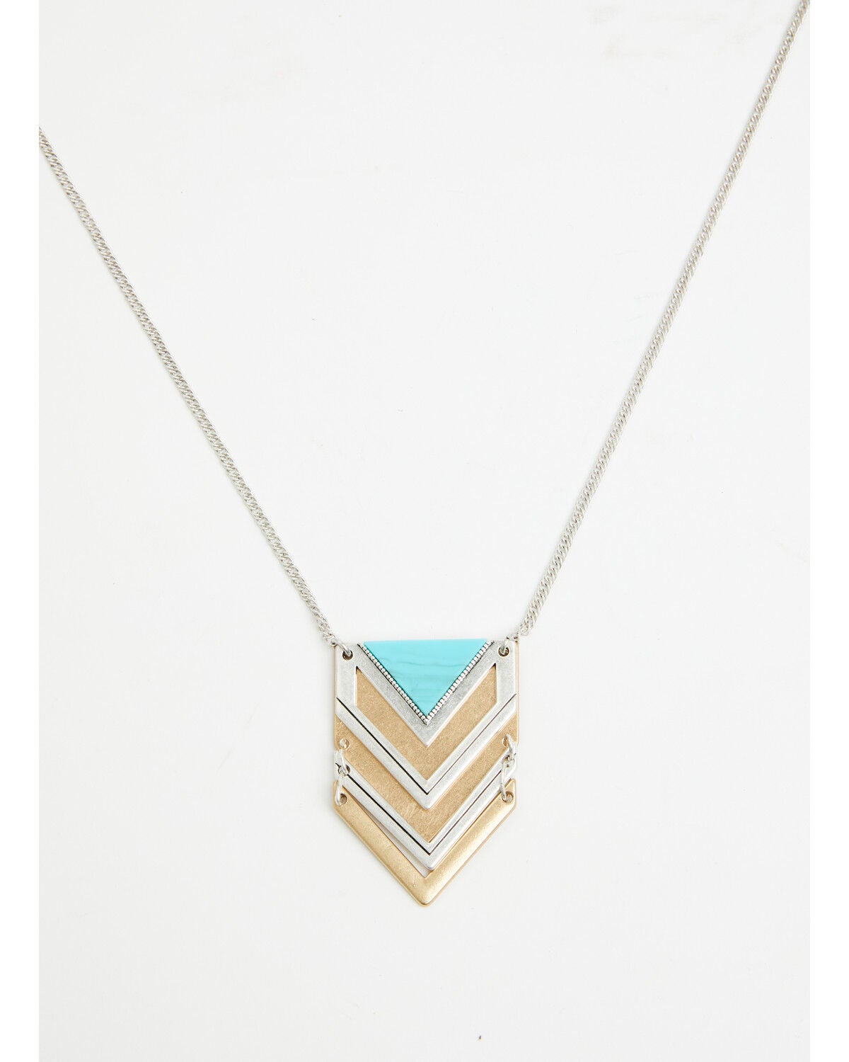Image #1 - Lainey Wilson Women's Stone Arrow Long Pendant Necklace, Gold, hi-res