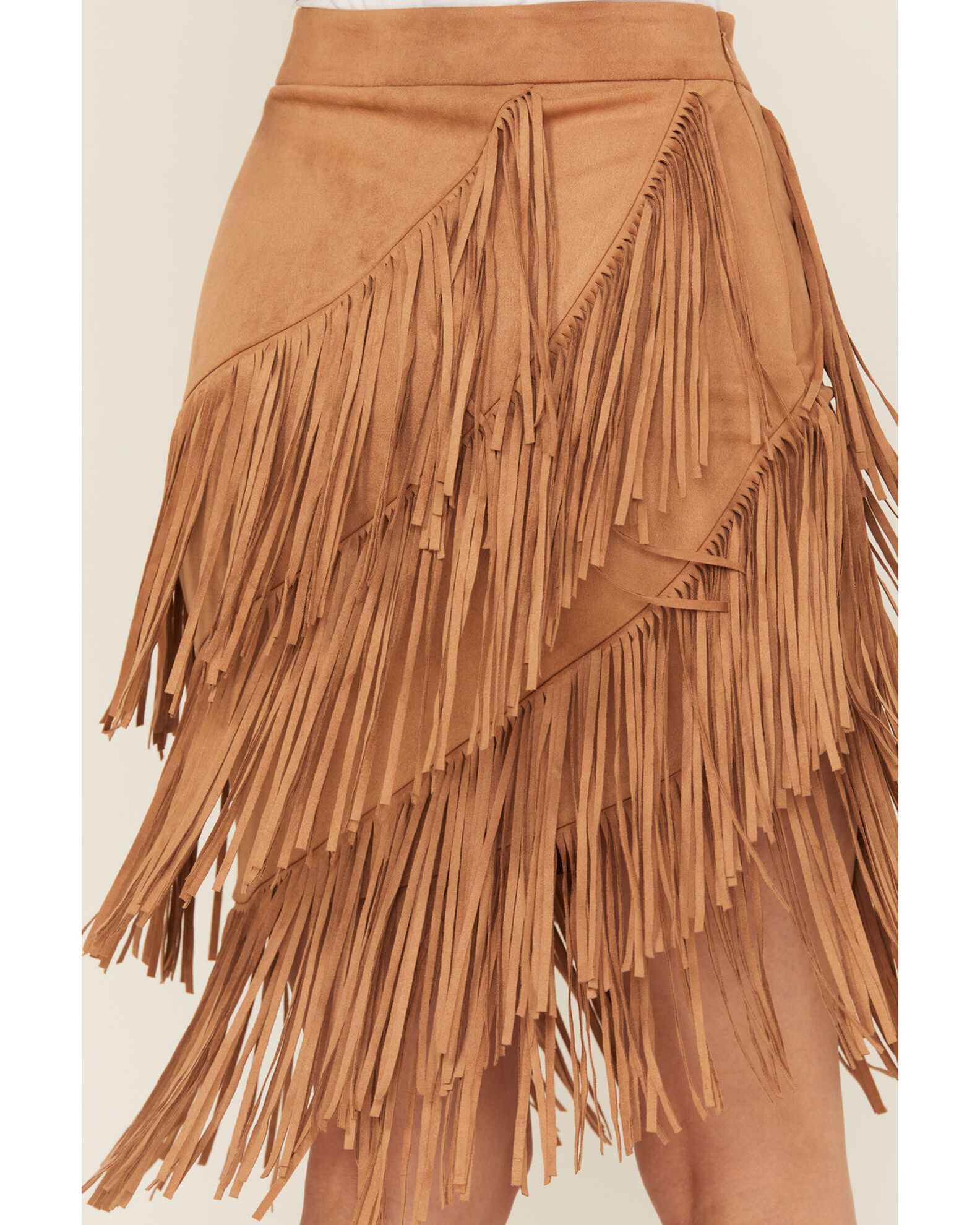 Idyllwind Women s Tina Faux Suede Fringe Mini Skirt Country Outfitter