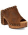 Image #1 - Dingo Women's Echo Wooden Sandals, Brown, hi-res