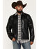 Image #1 - Moonshine Spirit&reg; Men's Cayman Faux Caiman Leather Jacket, Black, hi-res