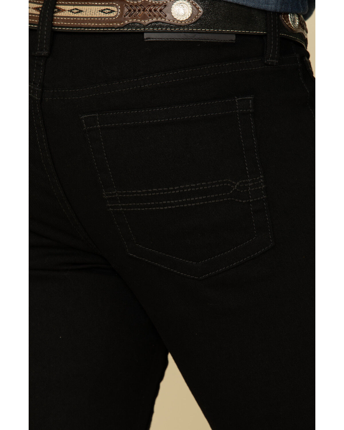 Image #3 - Cody James Men's Night Rider Black Wash Slim Straight Stretch Denim Jeans, Black, hi-res