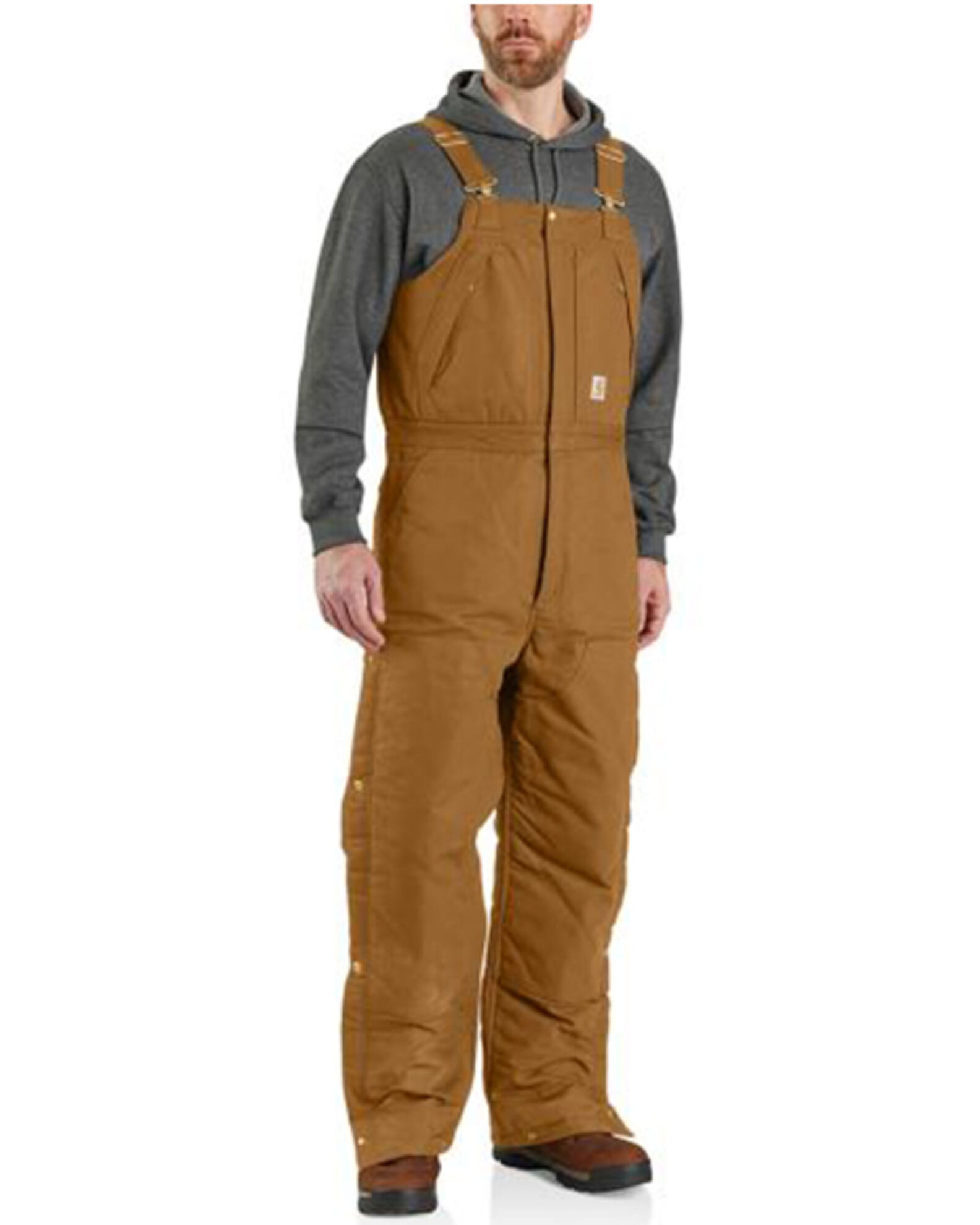 Product Name: Carhartt Men's Loose Fit Firm Duck Insulated Work Overalls
