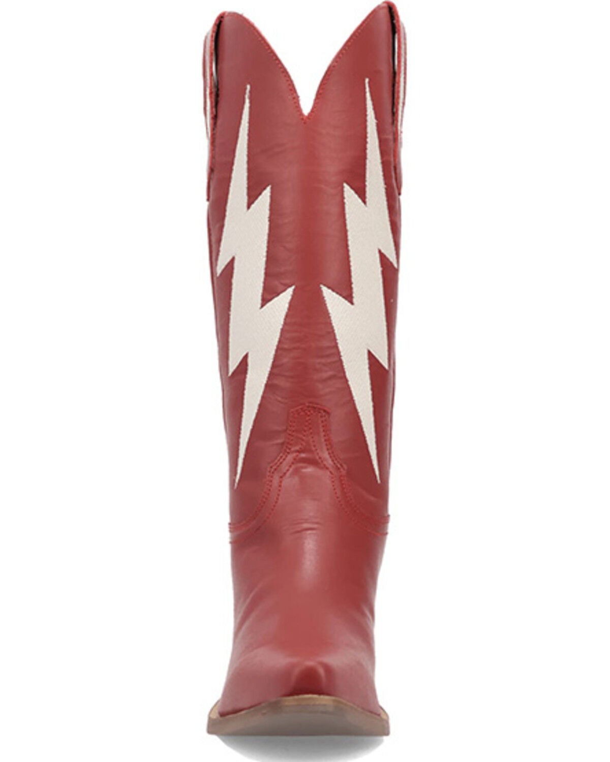 Image #6 - Dingo Women's Thunderbolt Western Boots - Round Toe, Red, hi-res