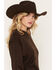 Image #2 - Wrangler Retro Women's Bucking Horse Sweater, Brown, hi-res