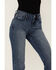 Image #2 - Shyanne Women's  Mr. Dreamer Mid Basic Bootcut Jeans, Medium Wash, hi-res