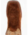 Image #6 - Laredo Men's Rigid Roughout Performance Western Boots - Broad Square Toe, Rust Copper, hi-res
