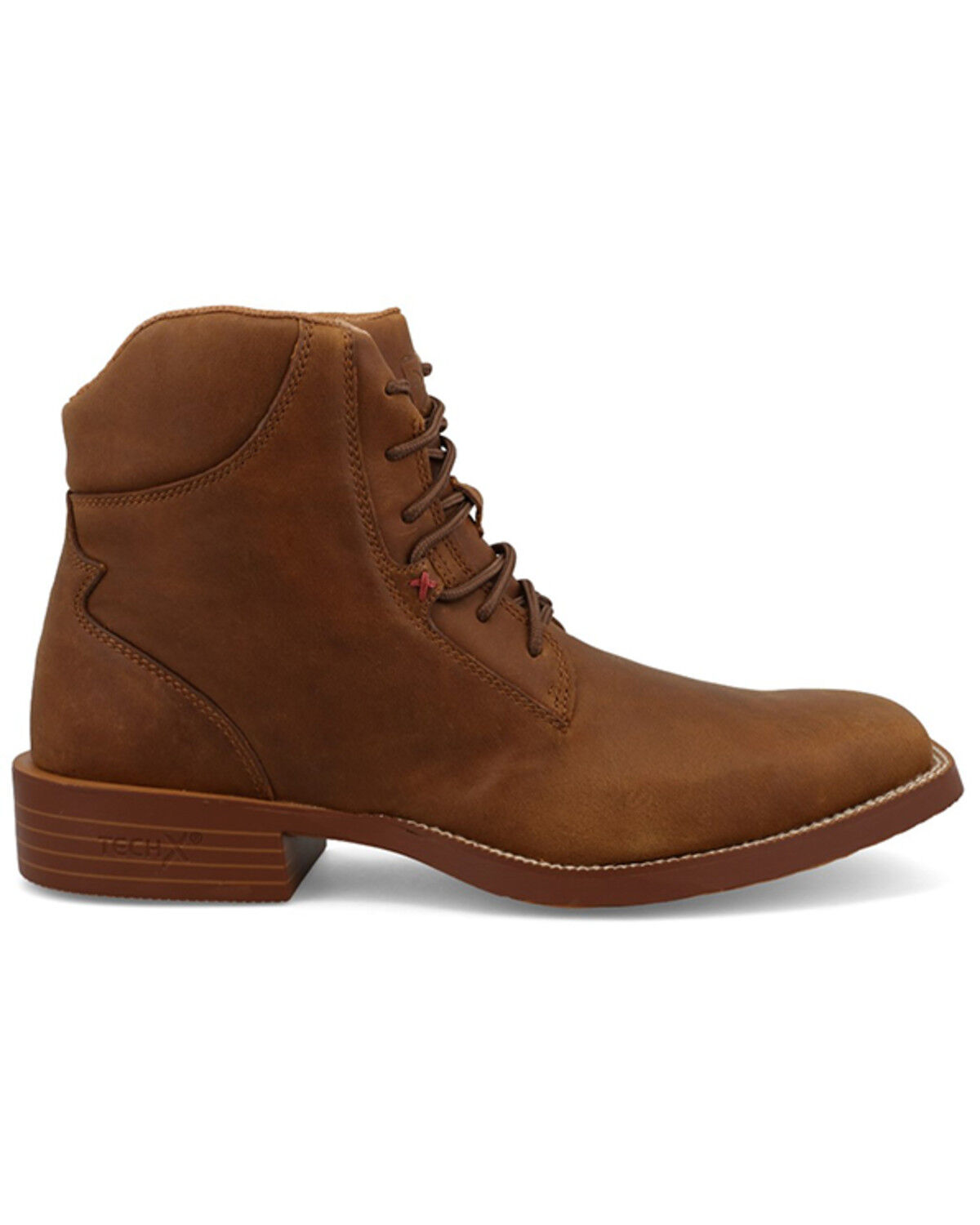 Image #2 - Twisted X Men's 6" Tech X™ Lace Up Casual Boots - Broad Square Toe, Tan, hi-res