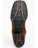 Image #7 - Laredo Men's Rigid Roughout Performance Western Boots - Broad Square Toe, Rust Copper, hi-res