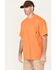 Image #1 - Hawx Men's Forge Short Sleeve Work T-Shirt, Orange, hi-res