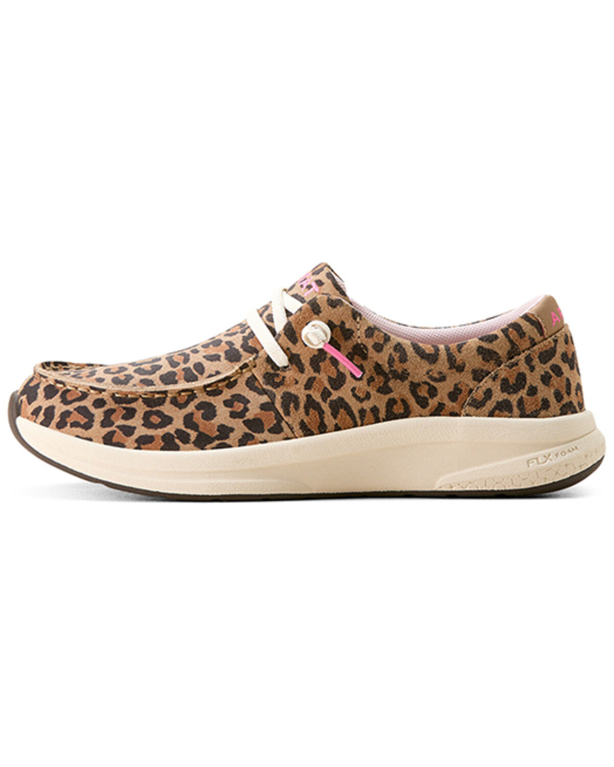 Image #2 - Ariat Women's Leopard Print Buckeye Casual Shoes - Moc Toe, Multi, hi-res