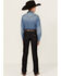 Image #3 - Wrangler Retro Boys' Dark Wash Dax Slim Bootcut Jeans, Dark Wash, hi-res