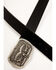 Levi's Men's Black Novelty Buckle Belt, Black, hi-res