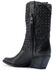Image #3 - Golo Women's Reverse Woven Shaft Western Fashion Boots - Snip Toe, Black, hi-res