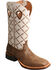 Twisted X Men's 14" Ruff Stock Boots - Broad Square Toe, Brown, hi-res