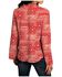 Image #2 - Stetson Women's Bandana Print Long Sleeve Blouse, Red, hi-res