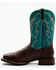 Image #3 - Dan Post Men's Exotic Full-Quill Ostrich Western Boots - Broad Square Toe, Rust Copper, hi-res