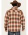Image #4 - Cody James Men's Caliente Plaid Print Sherpa Lined Button-Down Shirt Jacket, Tan, hi-res