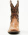 Image #4 - Ariat Men's Sport Cool VentTEK Western Performance Boots - Broad Square Toe, Brown, hi-res