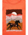 Image #2 - Shyanne Toddler Girls' Scenic Short Sleeve Graphic Tee, Dark Pink, hi-res