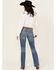 Image #3 - Wrangler Women's Jade Medium Wash Mid Rise Ultimate Riding Relaxed Bootcut Stretch Denim Jeans, Medium Wash, hi-res