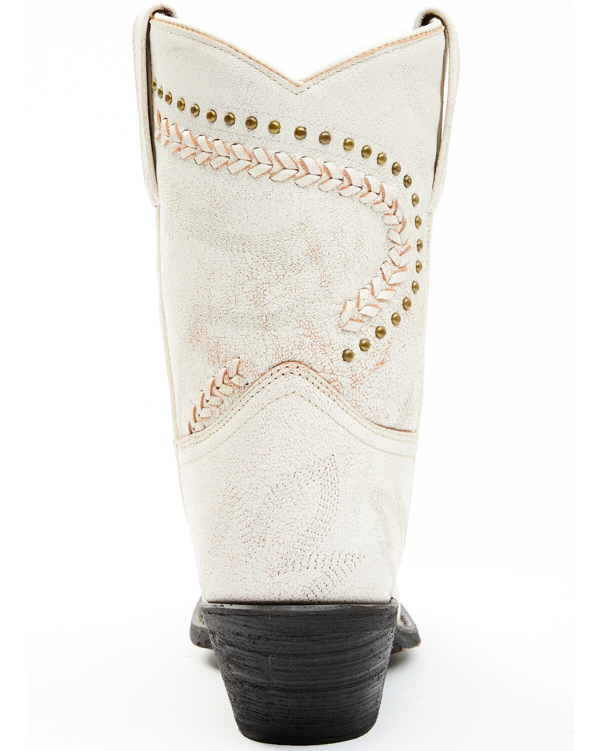 Image #5 - Laredo Women's Bone Embellished Booties - Snip Toe, Off White, hi-res