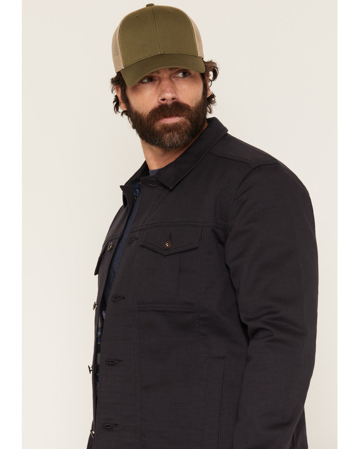 Image #2 - Cody James Men's FR Ozark Solid Jacket, Black, hi-res