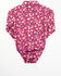 Image #3 - Shyanne Toddler Girls' Long Sleeve Floral Print Onesie , Fuchsia, hi-res