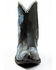 Image #4 - Carborca Silver by Liberty Black Women's Loren Tonal Floral Embroidered Western Fashion Booties - Snip Toe, Black, hi-res