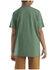 Image #2 - Carhartt Little Boys' Solid Logo Short Sleeve Pocket T-Shirt, Green, hi-res