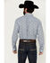 Image #4 - Wrangler Men's Classics Paisley Print Long Sleeve Button-Down Western Shirt - Big, Blue, hi-res