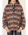 Image #2 - Cruel Girl Girls' Cactus Print Multicolored Long Sleeve Pullover, , hi-res